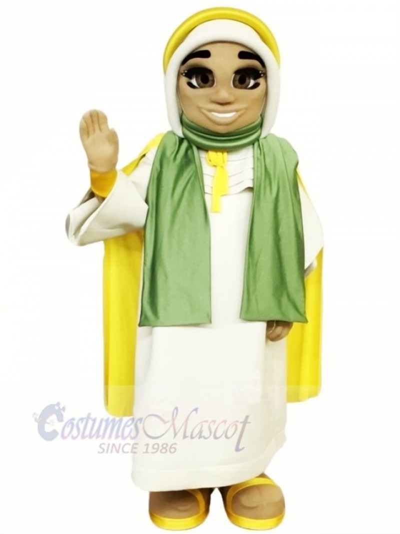 Kindly Anonymous Angel Mascot Costume People	