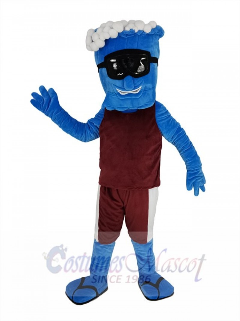 Wave mascot costume