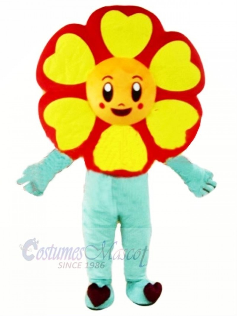 Cheap Sunflower Mascot Costume Cartoon