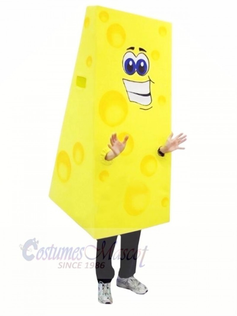 Yummy Cheese Mascot Costume Cartoon	