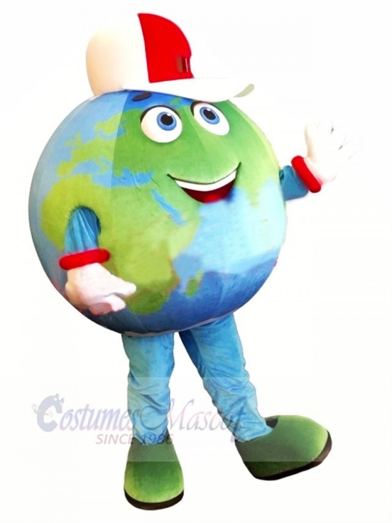 High Quality Earth Mascot Costume Cartoon