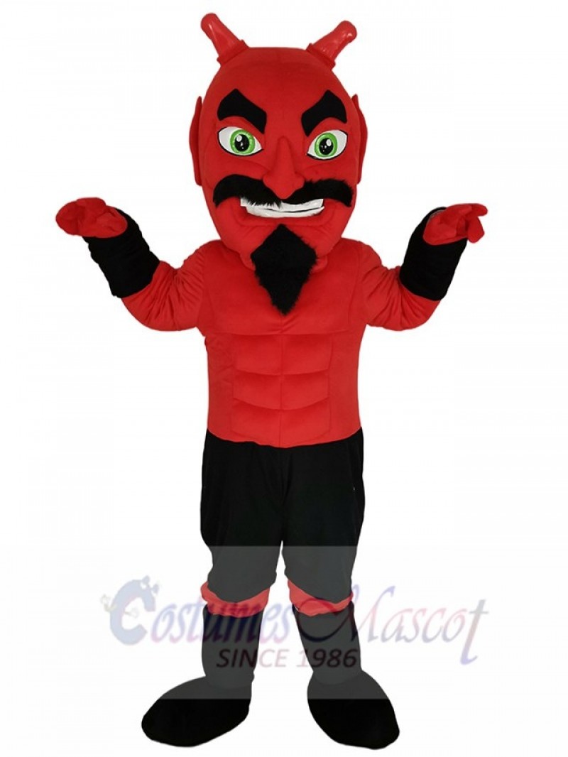 Devil mascot costume
