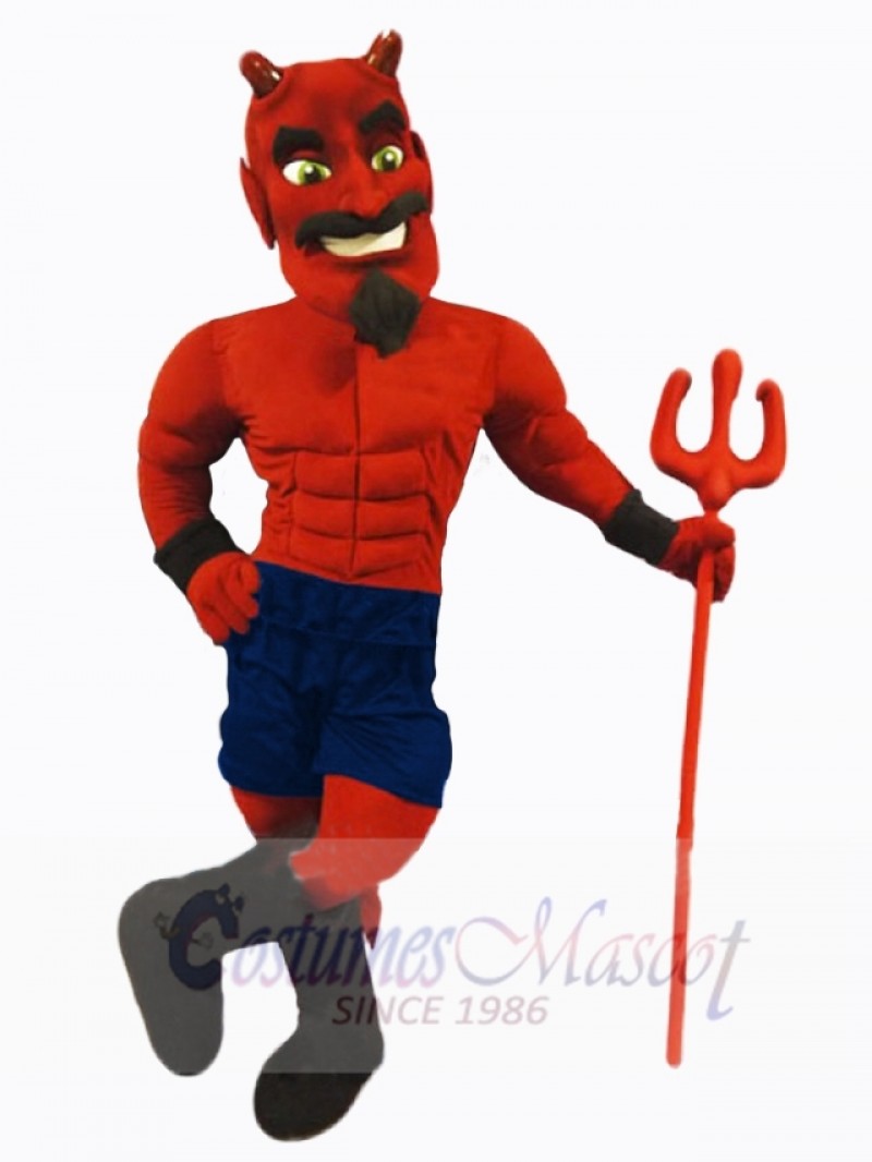 Devil mascot costume