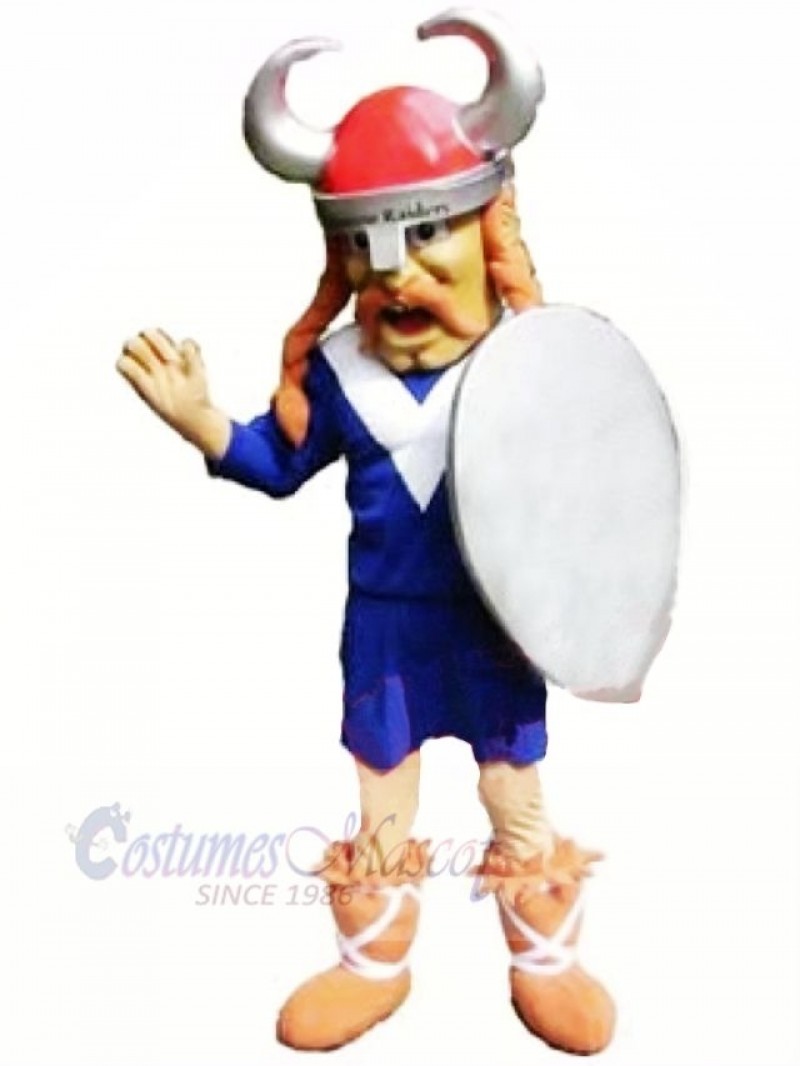 Cool Viking Mascot Costume Cartoon	