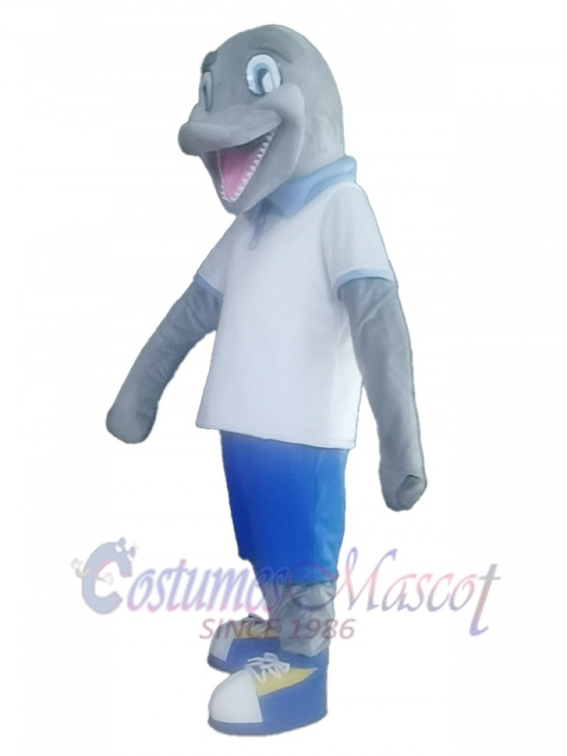 Dolphin mascot costume