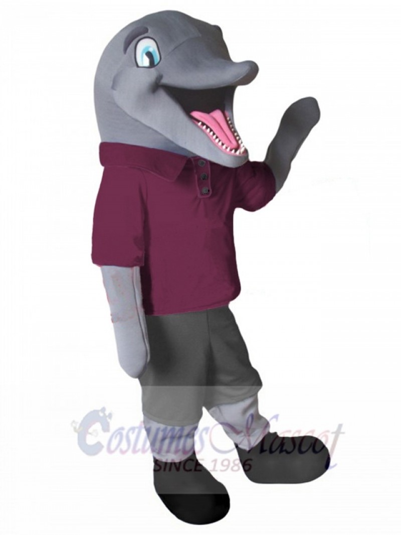 Dolphin mascot costume