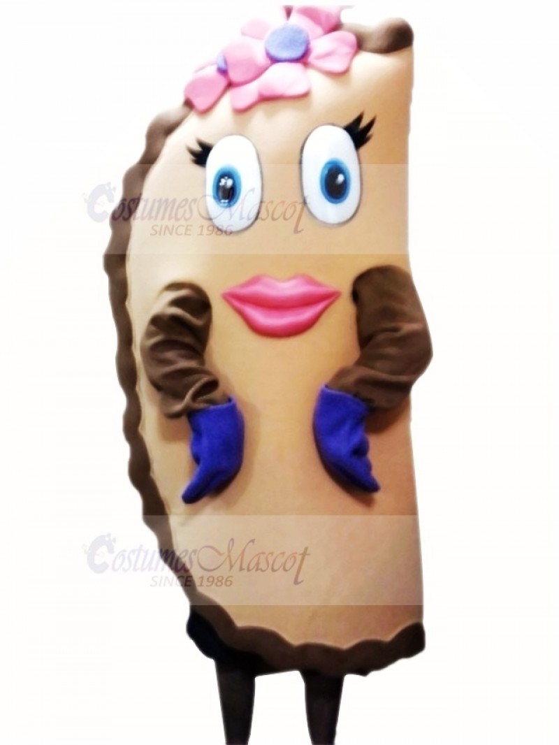 Nice Empanada Mascot Costume Cartoon