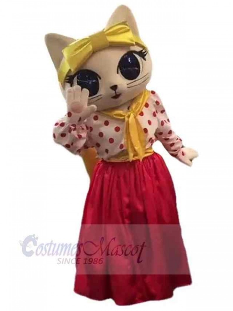 Cat mascot costume