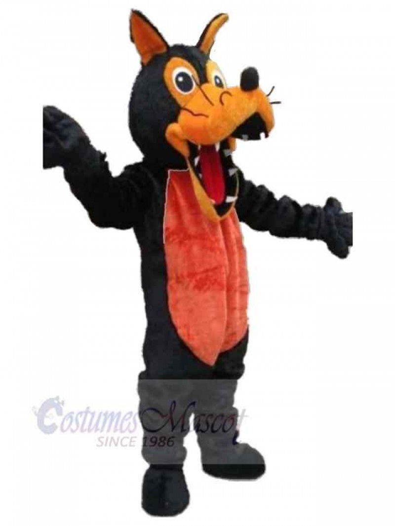 Wolf mascot costume