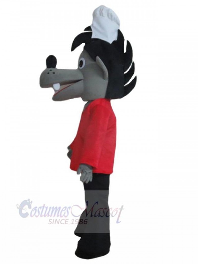 Wolf mascot costume