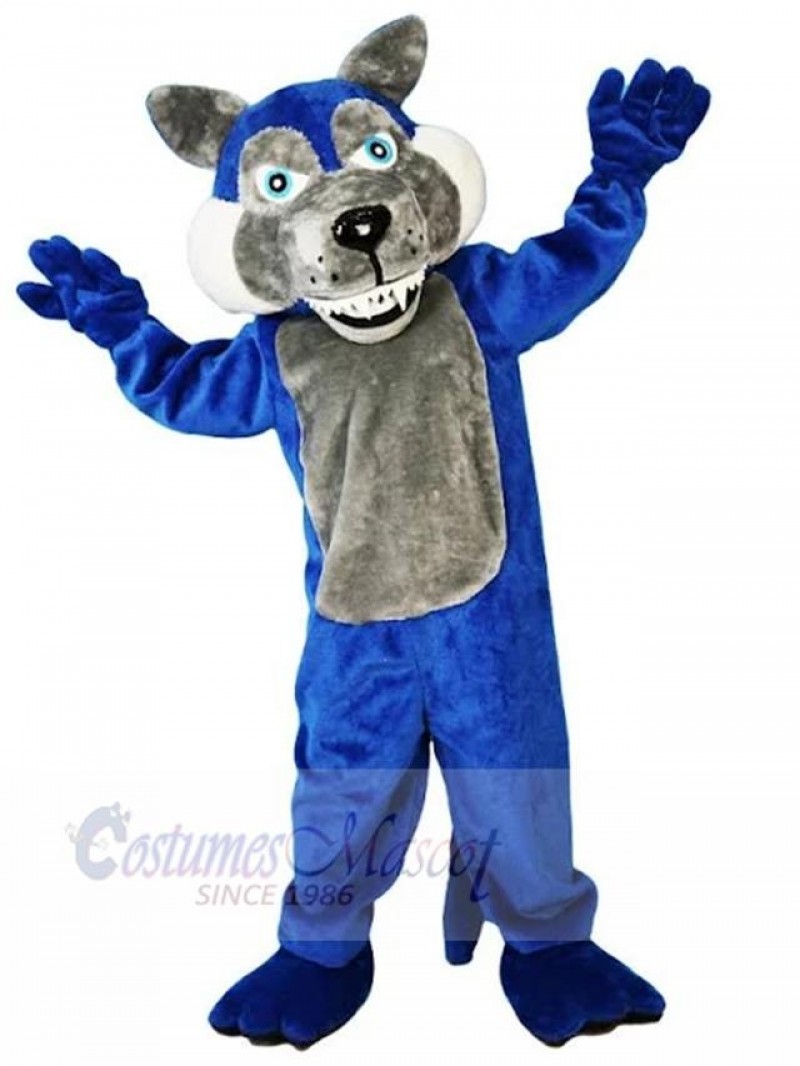Wolf mascot costume