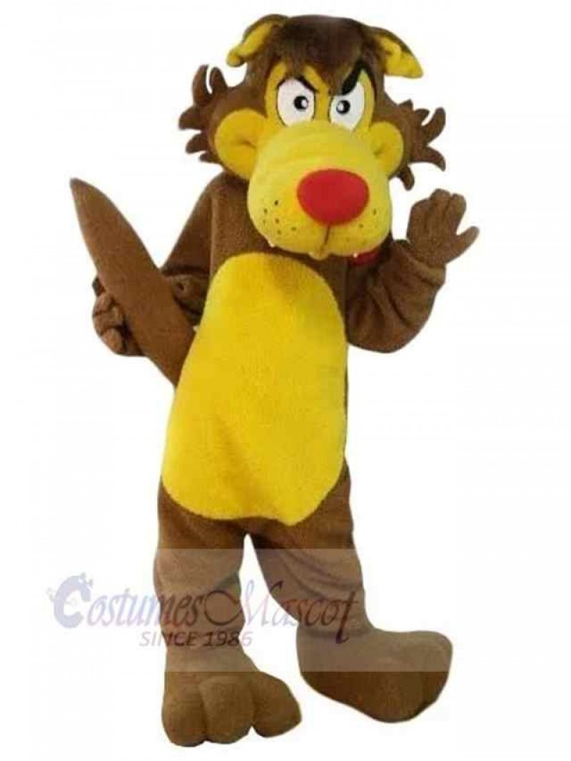 Wolf mascot costume