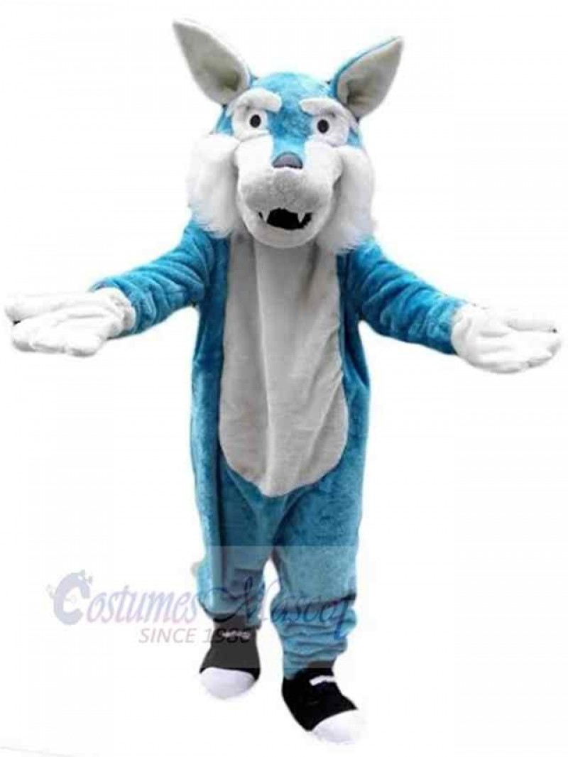 Wolf mascot costume