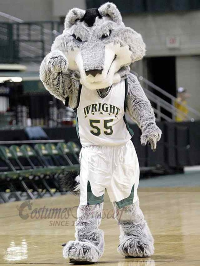 Wolf mascot costume