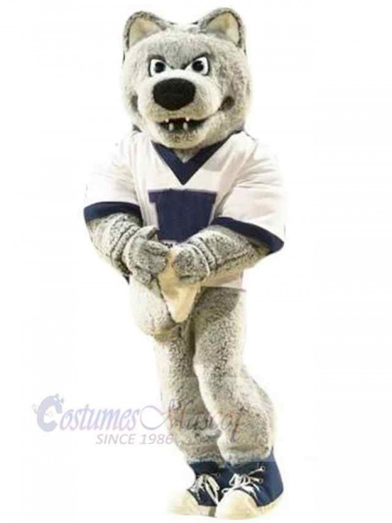 Wolf mascot costume