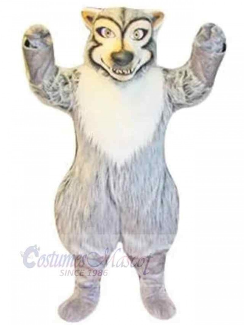 Wolf mascot costume