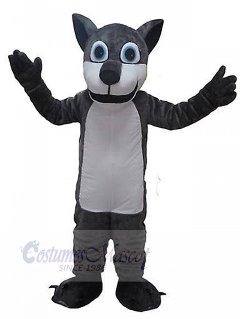 Wolf mascot costume
