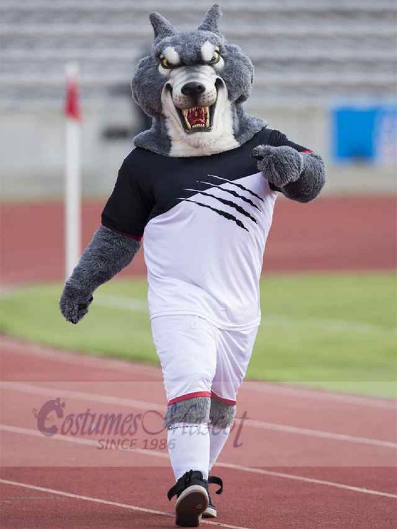 Wolf mascot costume