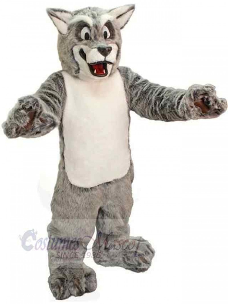 Wolf mascot costume