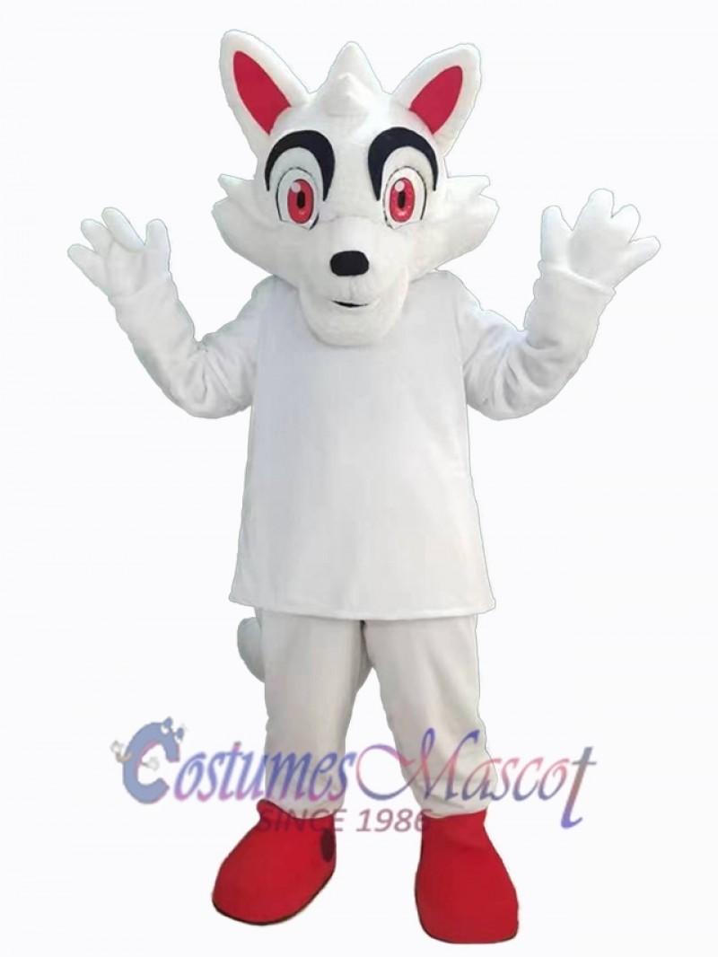 Wolf mascot costume