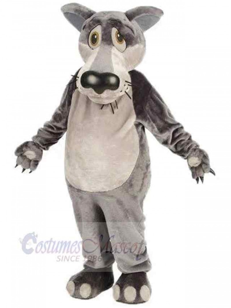 Wolf mascot costume