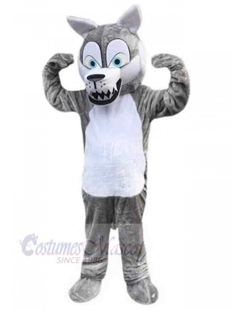 Wolf mascot costume