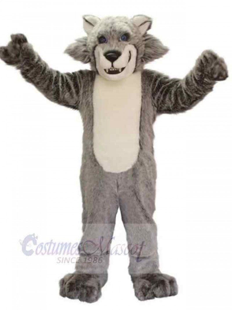 Wolf mascot costume