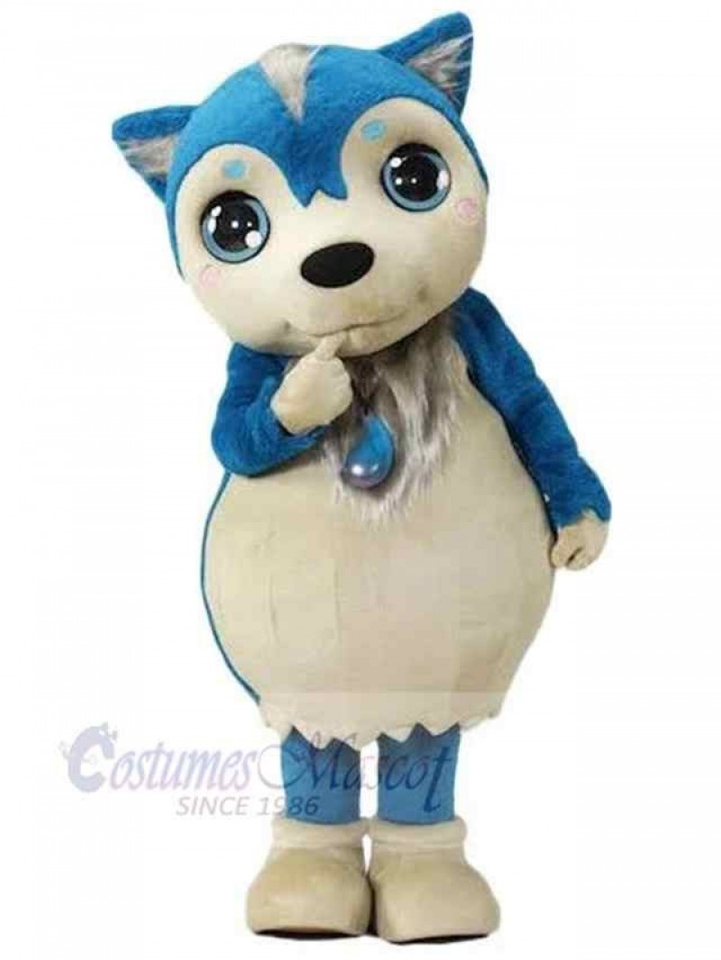 Wolf mascot costume