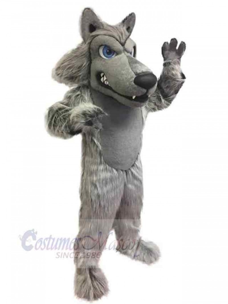 Wolf mascot costume