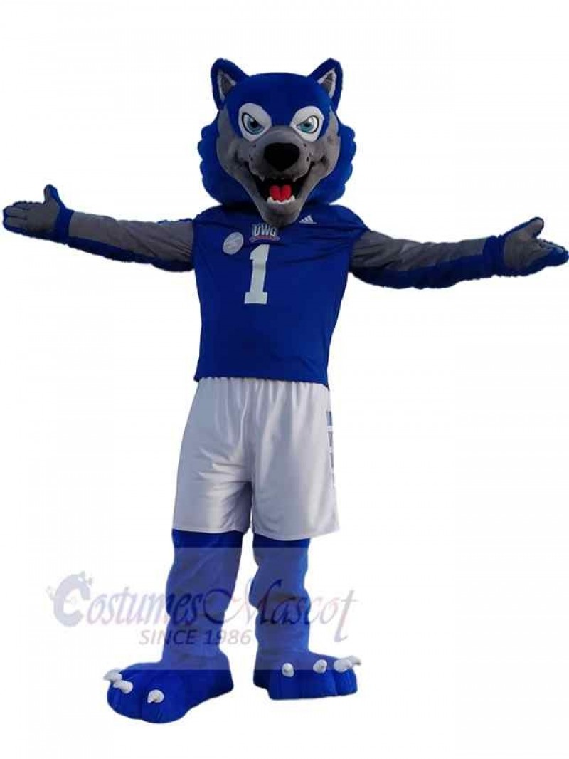 Wolf mascot costume