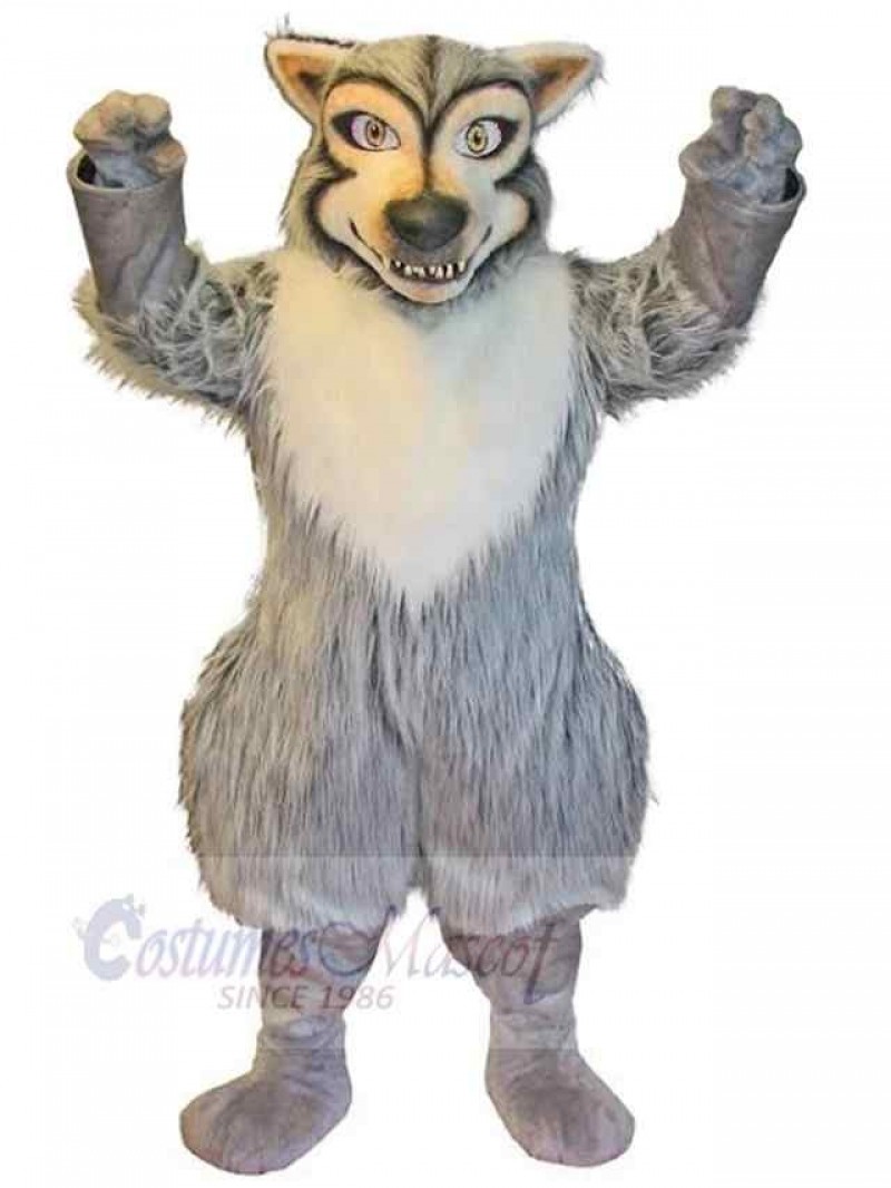 Wolf mascot costume