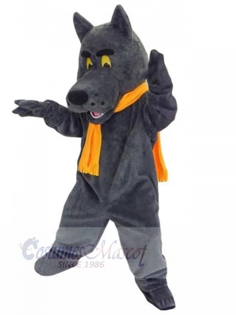 Wolf mascot costume