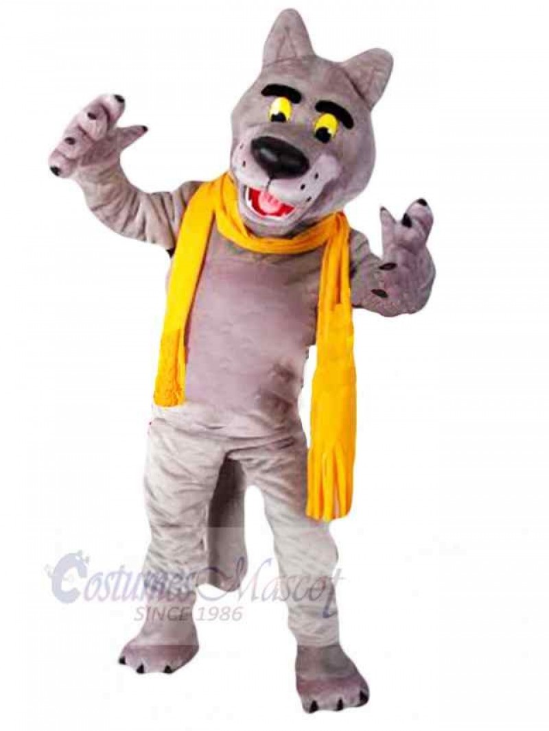Wolf mascot costume