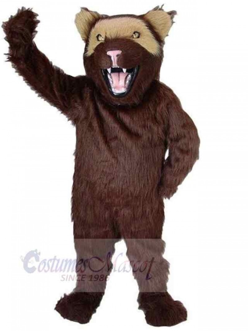 Wolf mascot costume