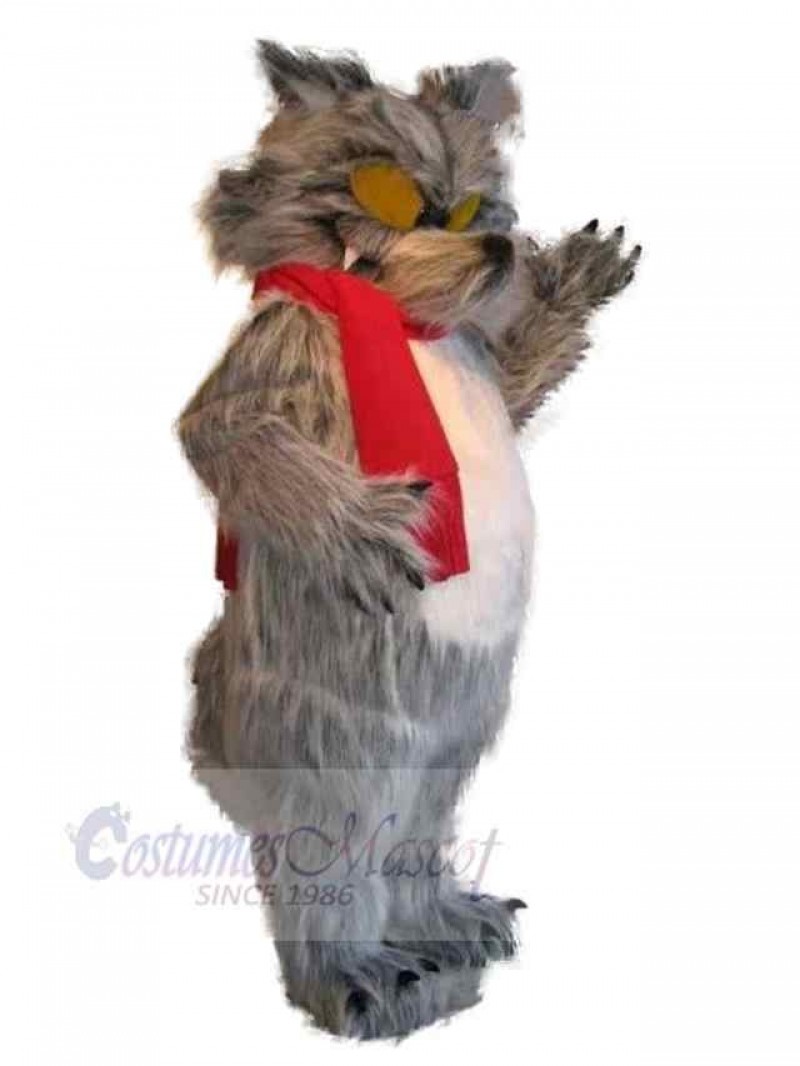 Wolf mascot costume