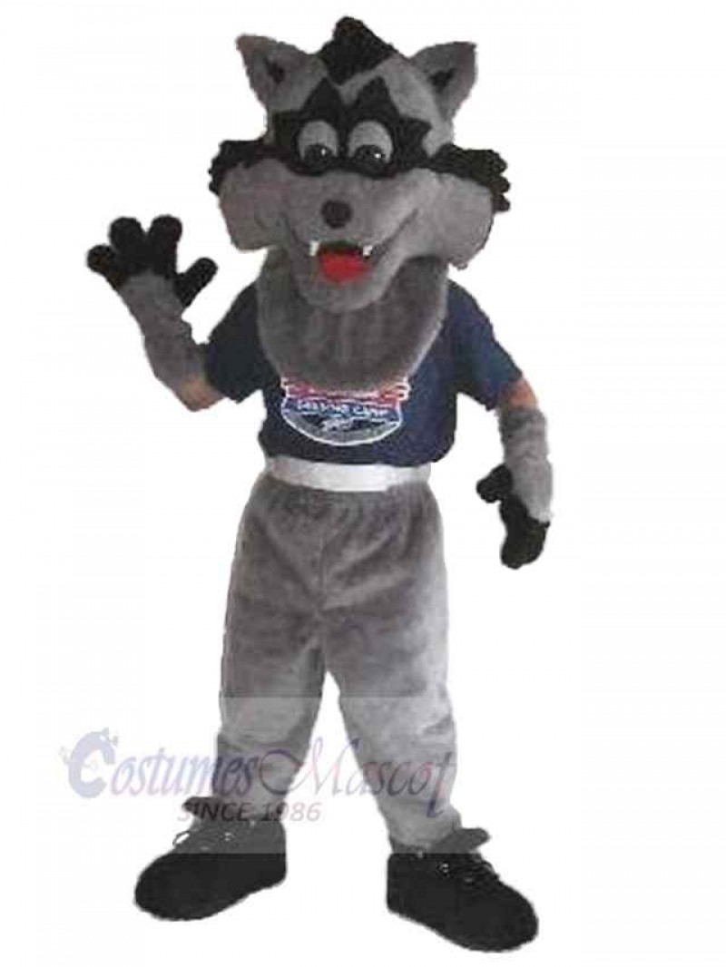 Wolf mascot costume