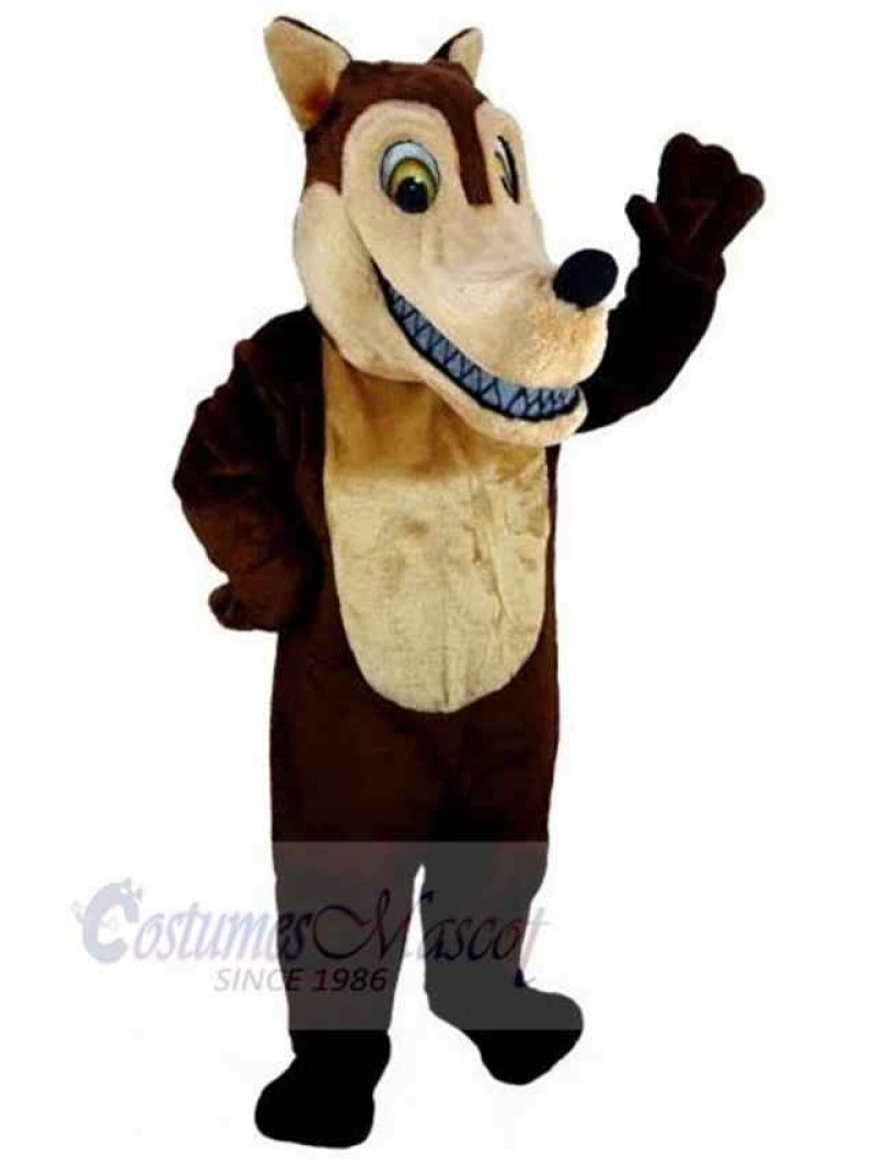 Wolf mascot costume