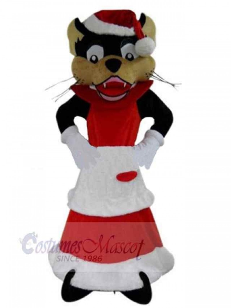 Wolf mascot costume