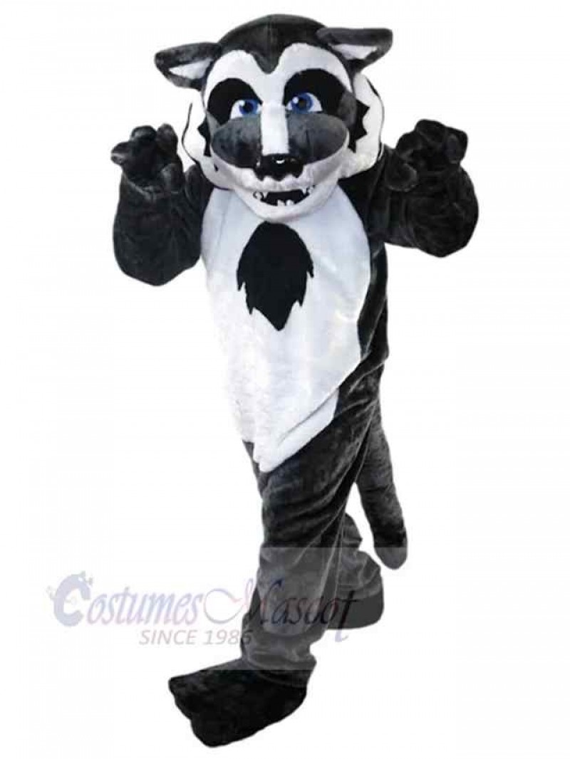 Wolf mascot costume