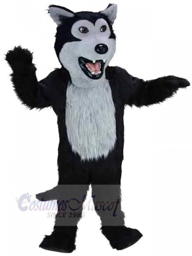 Wolf mascot costume