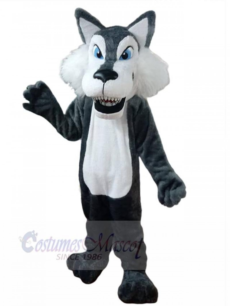 Wolf mascot costume