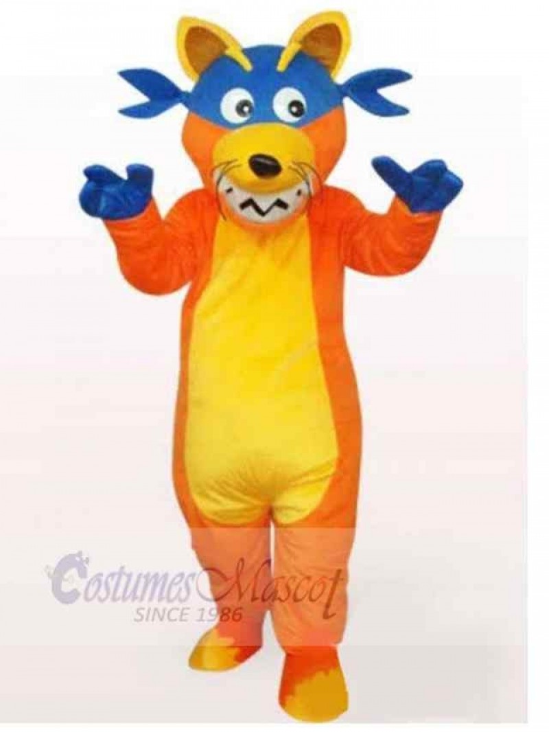 Wolf mascot costume