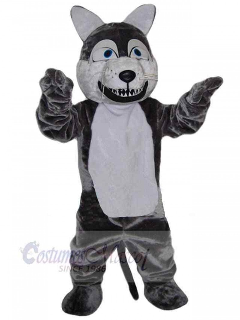 Wolf mascot costume