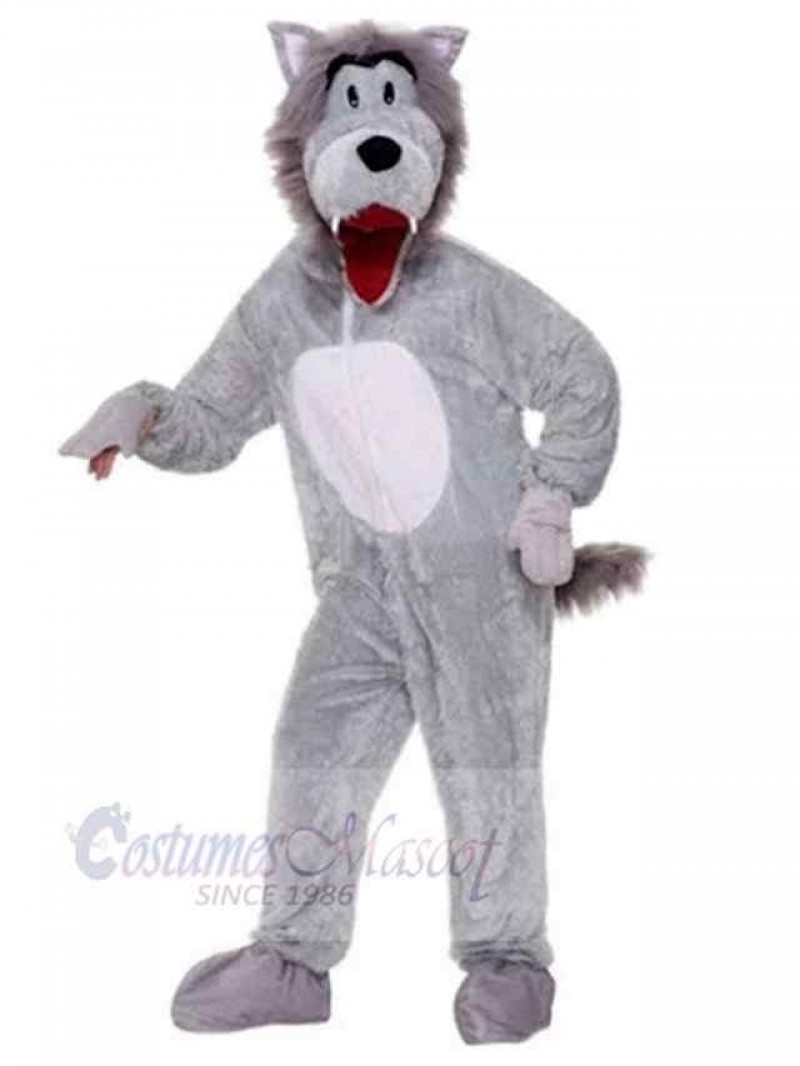 Wolf mascot costume