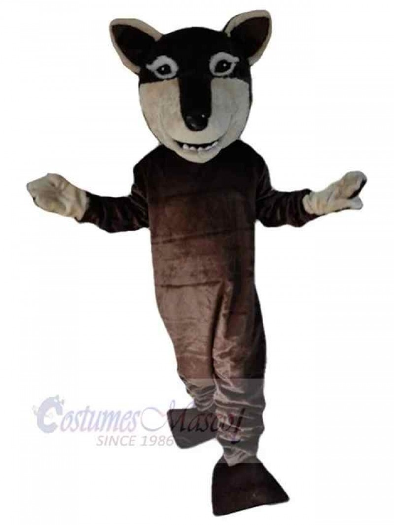 Wolf mascot costume