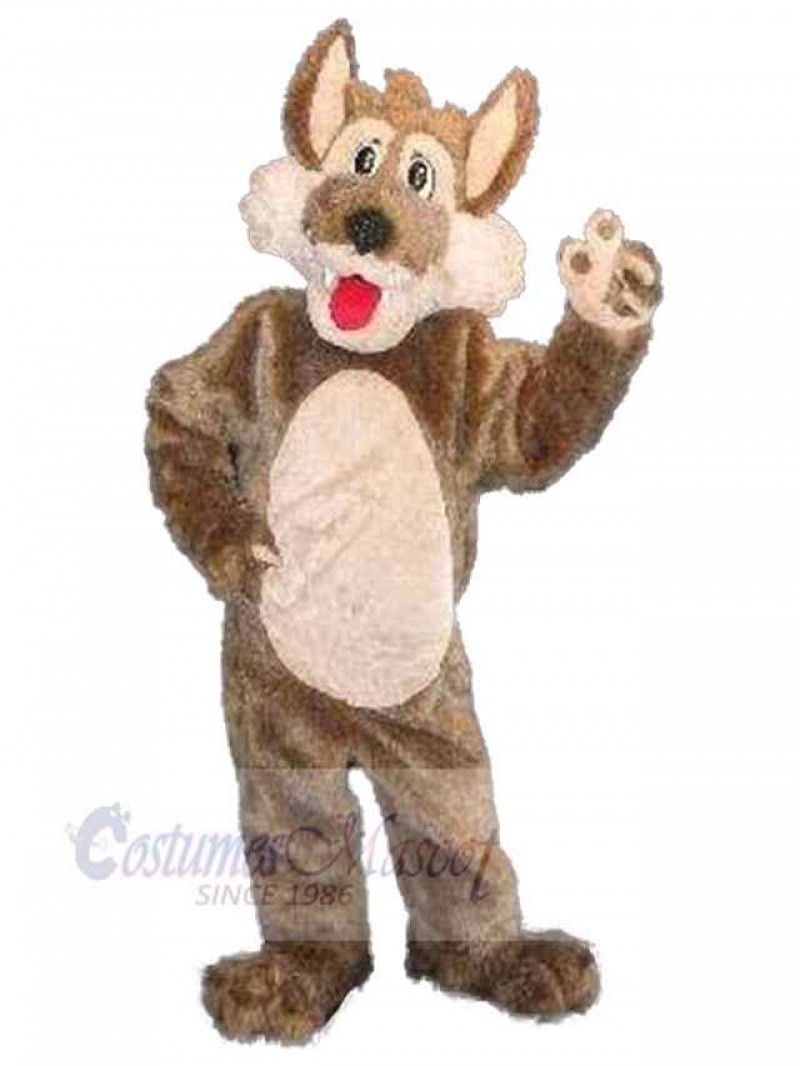 Wolf mascot costume