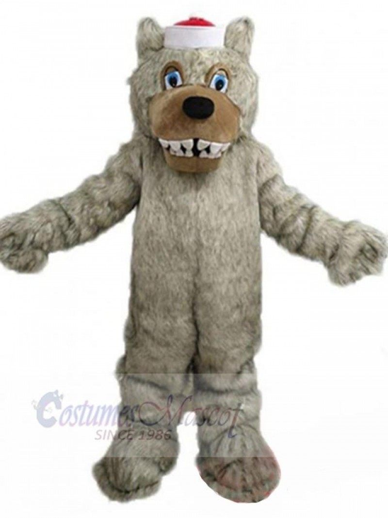 Wolf mascot costume