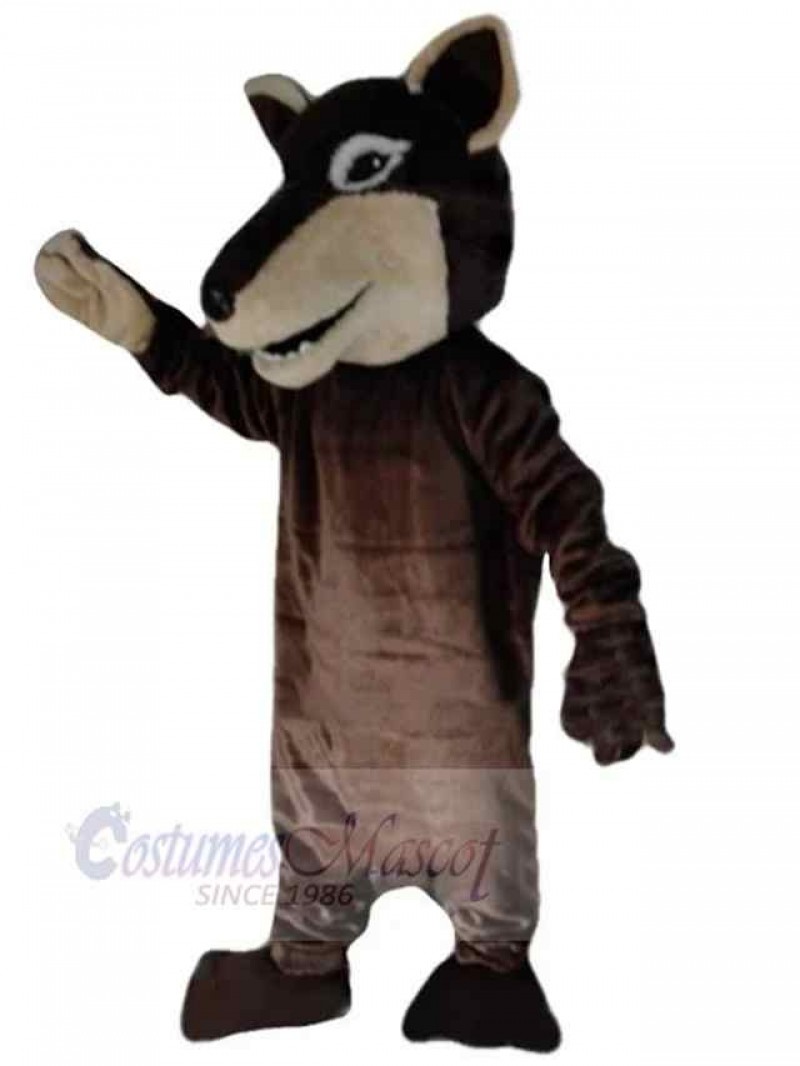 Wolf mascot costume