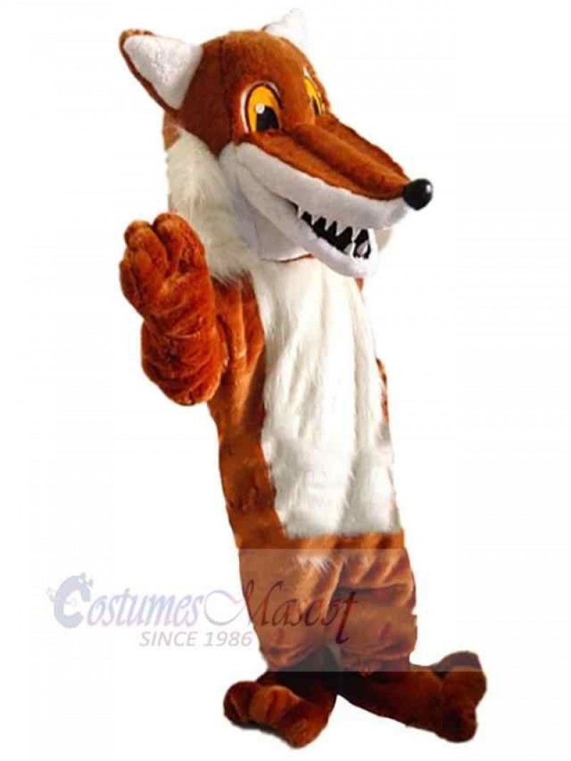 Wolf mascot costume