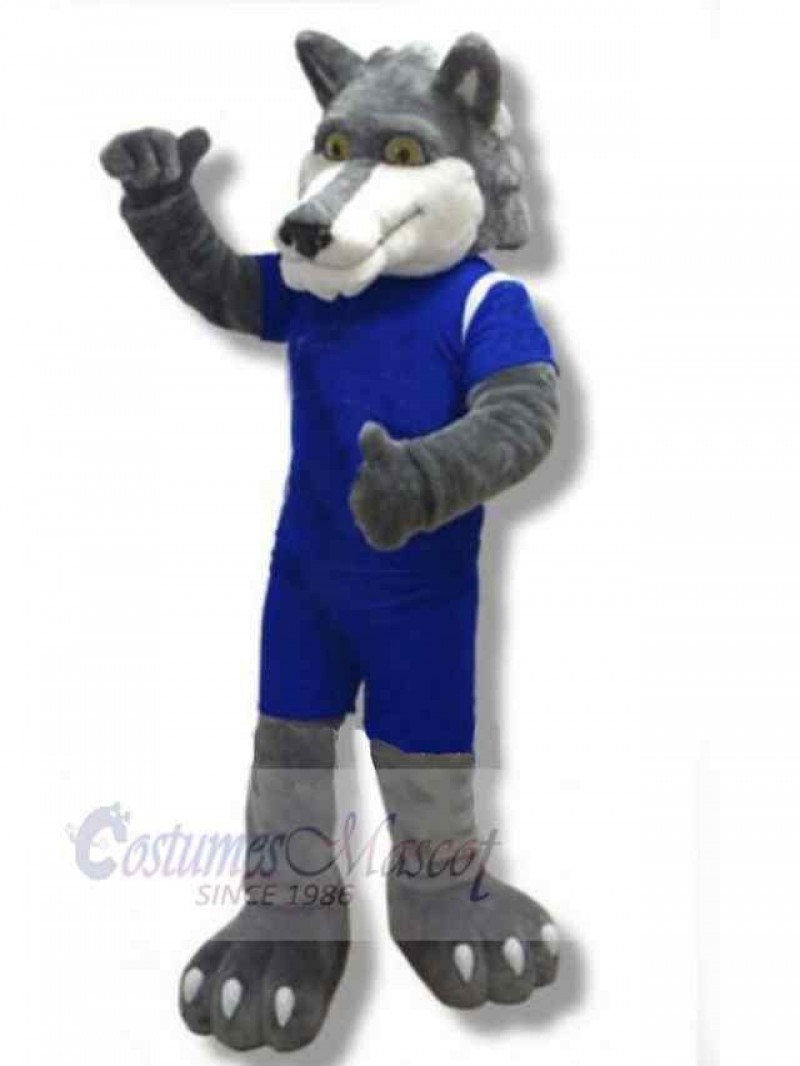 Wolf mascot costume